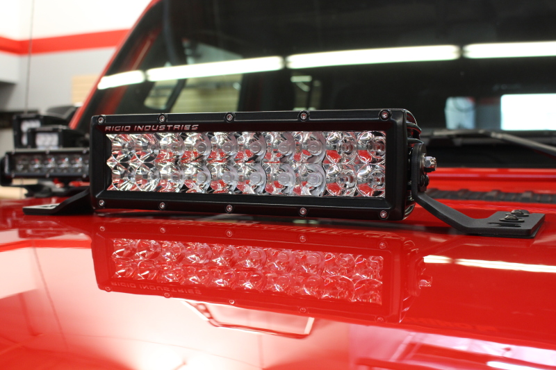 Go Rhino 18-20 Jeep Wrangler JL/JLU/Gladiator JT Light Mount - 10in Double Row thumbnail 3