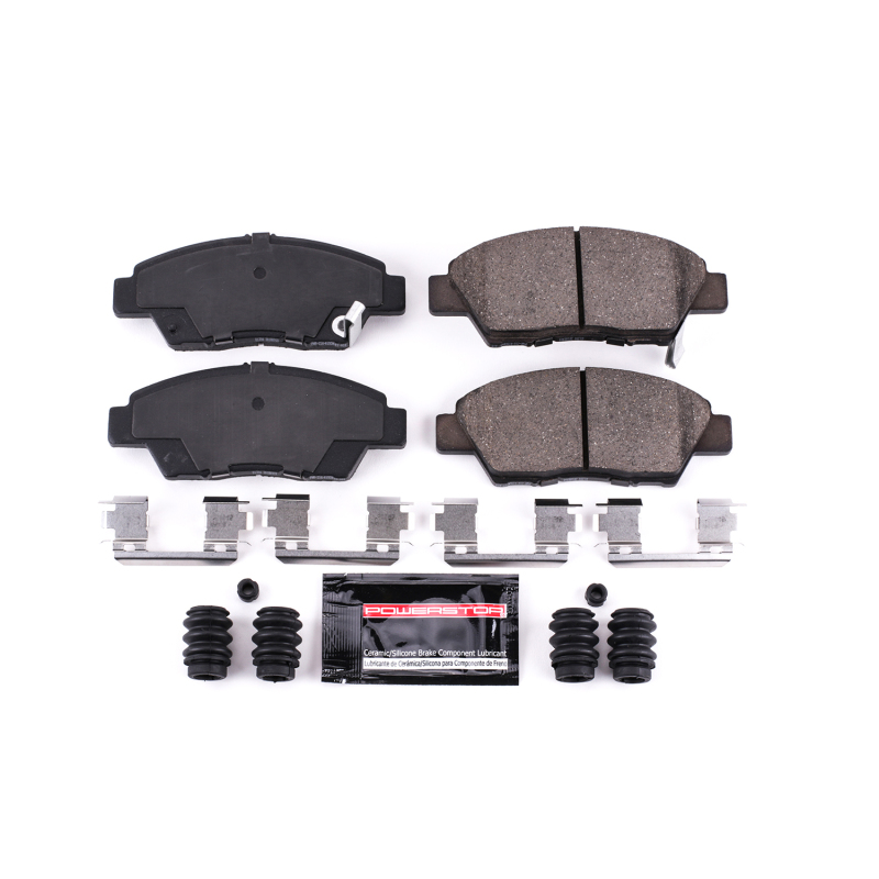 Power Stop 11-15 Honda CR-Z Front Z23 Evolution Sport Brake Pads w/Hardware thumbnail 2