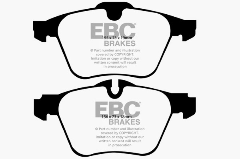 EBC S2 Brake Pad and Rotor Kit (1x ebcDP21912, 1x ebcUSR1549) thumbnail 8
