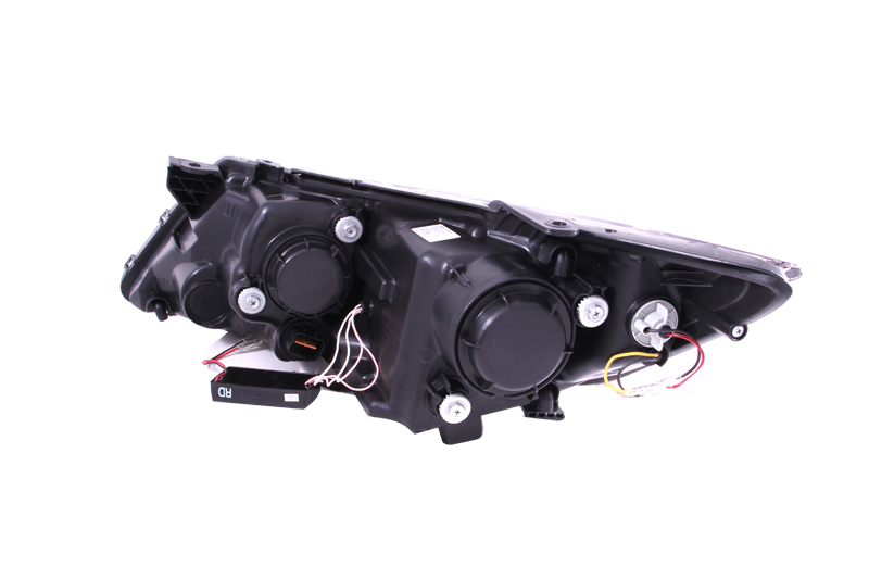 ANZO 2011-2013 Kia Optima Projector Headlights w/ Halo Black (CCFL) thumbnail 7