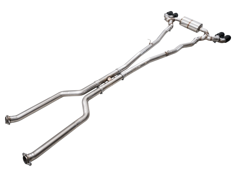 AWE Tuning BMW G90/G99 M5 Touring Edition Cat-Back Exhaust - Diamond Black Tips thumbnail 8