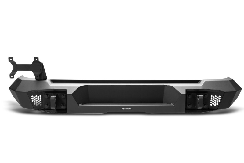 Go Rhino 07-18 Jeep Wrangler JK/JKU Trailline Rear Full Width Bumper - Tex. Blk