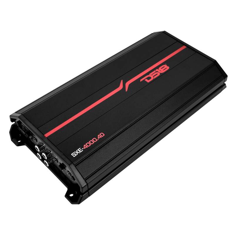 DS18 4-Channel SXE Amplifier Class D 2x 750/4ohm Bridge 4 x 430/2ohm 4 x 275/4ohm Watts RMS- Black thumbnail 4