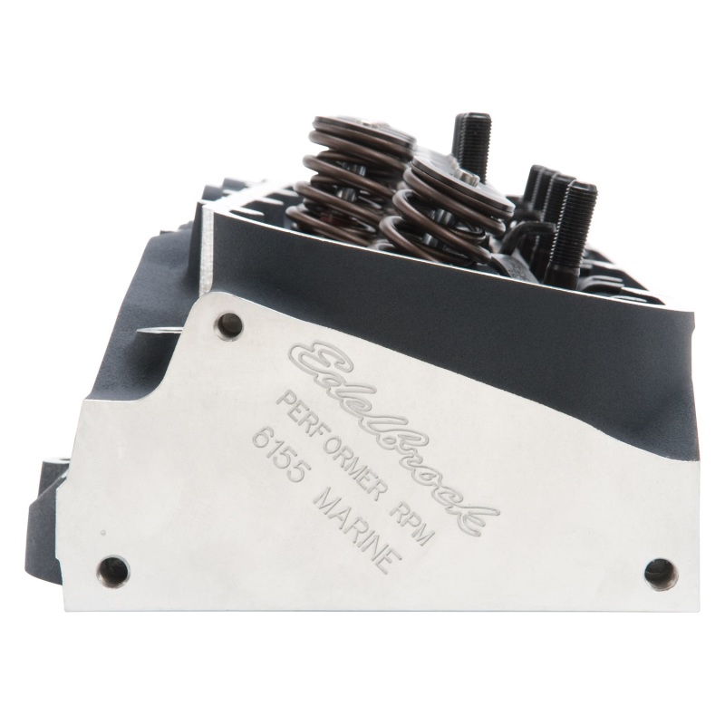 Edelbrock Cylinder Head BB Chevy Marine Performer RPM Rectangular Port Complete w/ Springs thumbnail 9