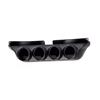 Autometer 99-04 Ford Super Duty / 03-07 Dodge Ram Black Quad Overhead Console Pod thumbnail 6
