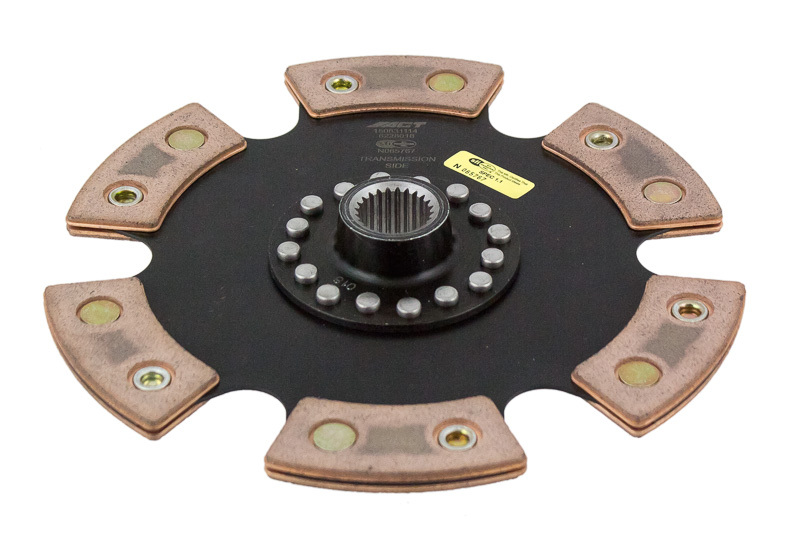 ACT 1991 Subaru Legacy 6 Pad Rigid Race Disc thumbnail 7