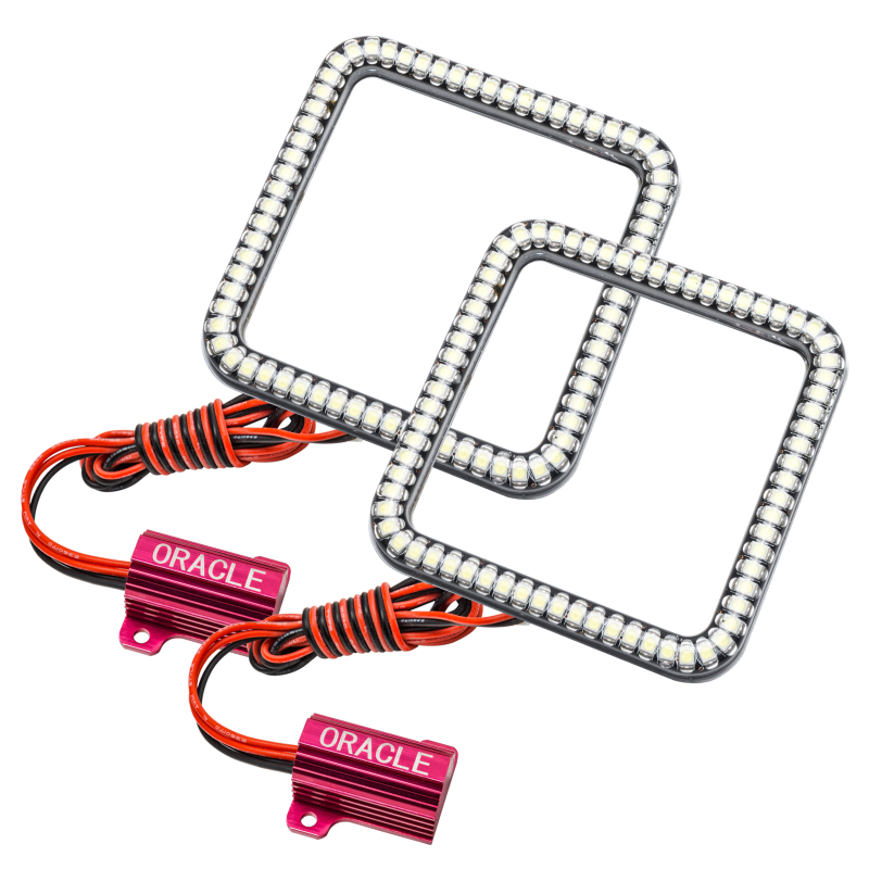 Oracle Ford Superduty 08-10 LED Fog Light Halo Kit - White thumbnail 3