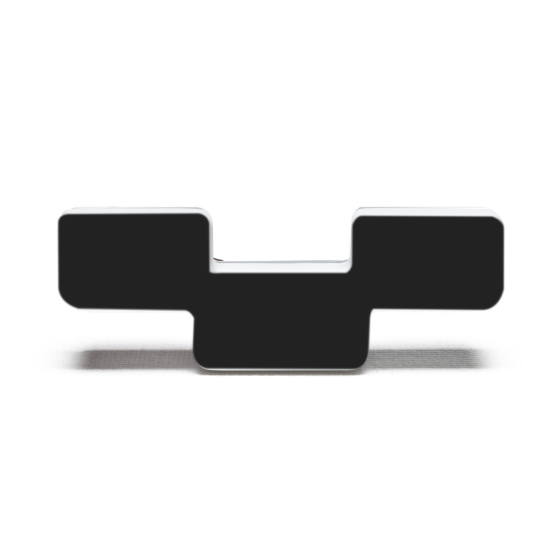 ORACLE Lighting Universal Illuminated LED Letter Badges - Matte Blk Surface Finish - Y thumbnail 9