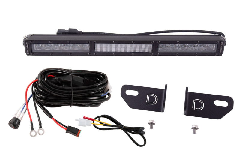 Diode Dynamics 19-21 Ford Ranger SS18 LED Lightbar Kit - White Combo thumbnail 2