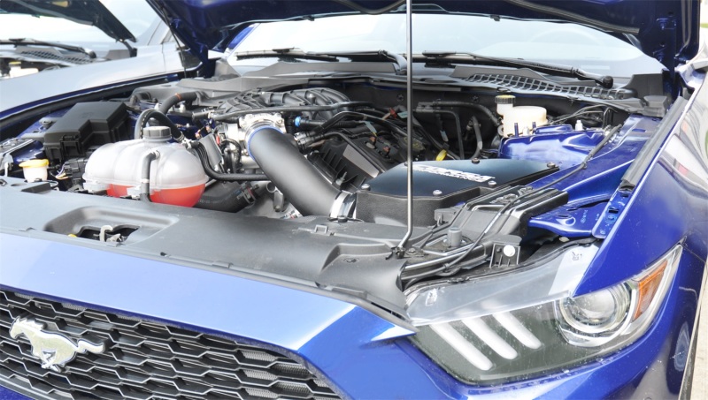 Corsa 2015-2017 Ford Mustang EcoBoost 3.7L V6 Cold Air Intake with MaxFlow 5 Oiled Filter thumbnail 7