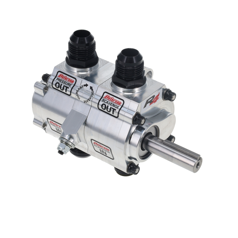 Peterson Fluid Systems R4 2-Stage Oil Pump - Right Side Mount - Rear Drive thumbnail 2