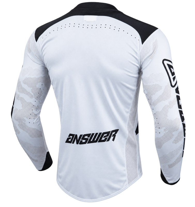 Answer LE Elite Camo Jersey Black/White Youth - Large thumbnail 2