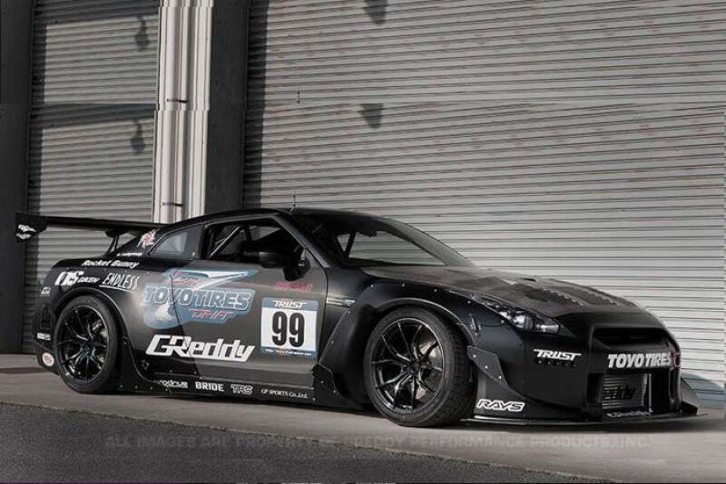 GReddy Rocket Bunny R35 V2 Front Canards (FRP) thumbnail 3