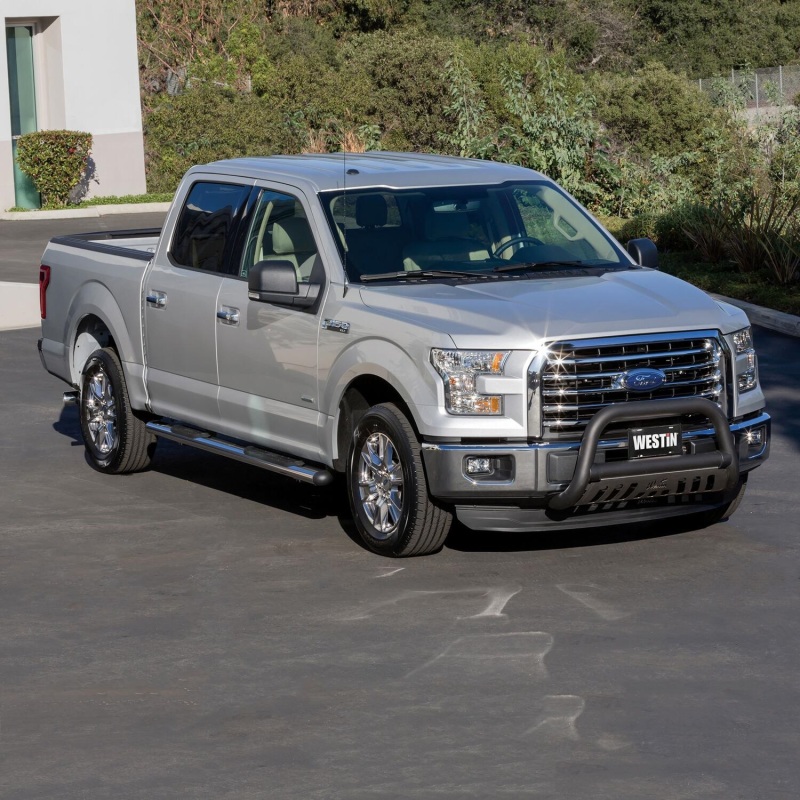 Westin 2015-2018 Ford F-150 Reg/SuperCab/SuperCrew Premier Oval Nerf Step Bar Mount Kit - Black thumbnail 6