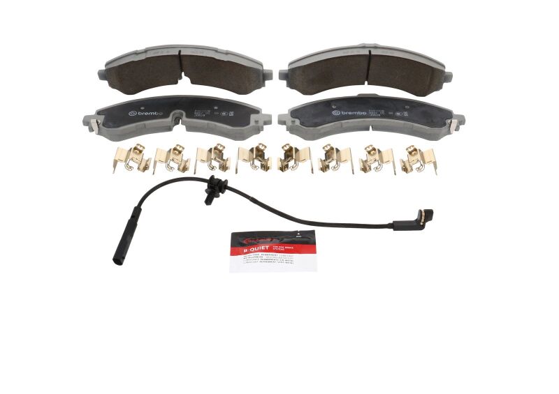 Brembo OE 20-21 Chevy Silverado 2500 HD/3500 HD/GMC Sierra 2500 HD Ceramic Brake Pad - Front thumbnail 8