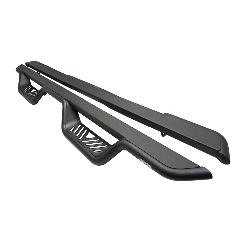 Westin 14-18 Chevrolet Silverado/GMC Sierra Crew Cab Outlaw Nerf Step Bars (Excl. Diesel) -Text. Blk thumbnail 3