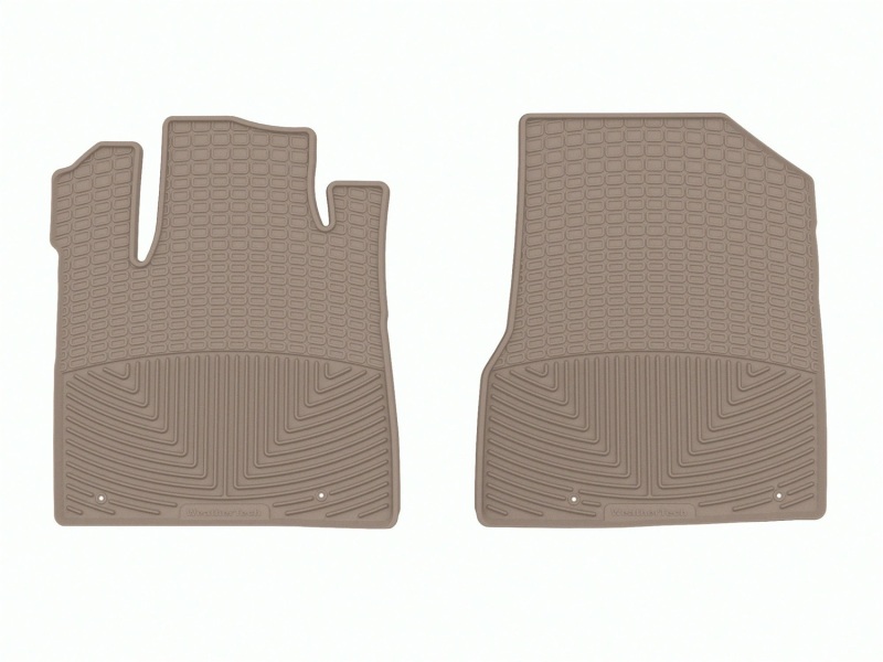 WT Rubber Mats - Front - Tan