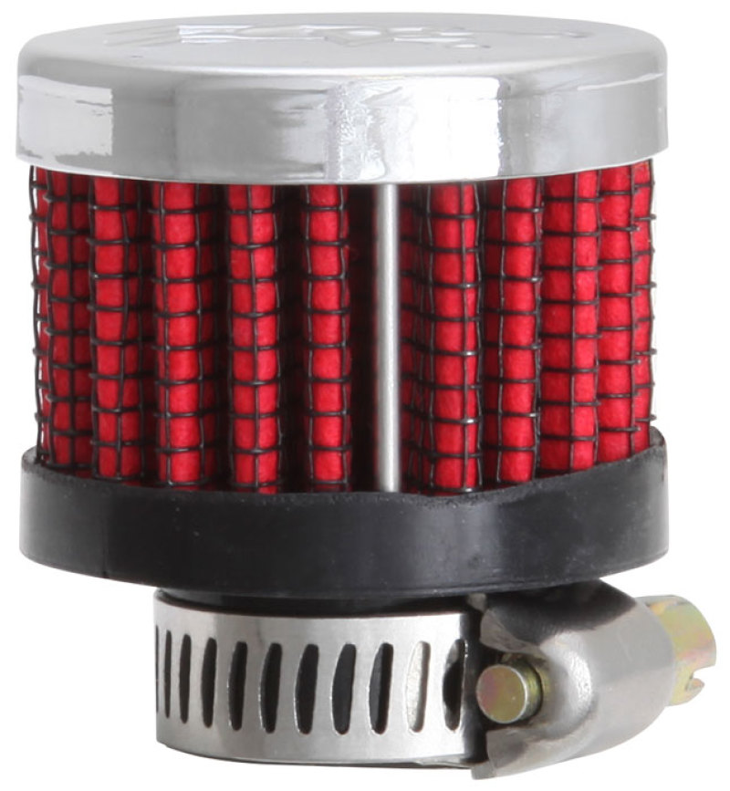 K&N Rubber Base Crankcase Vent Filter - 0.55in Flange ID 1.375in OD 1.125in Height thumbnail 9