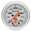 Autometer Ultra-Lite 2-1/16in. / 340 Degree F (Stepper Motor w/Peak & Warn) Oil Temperature Gauge thumbnail 6