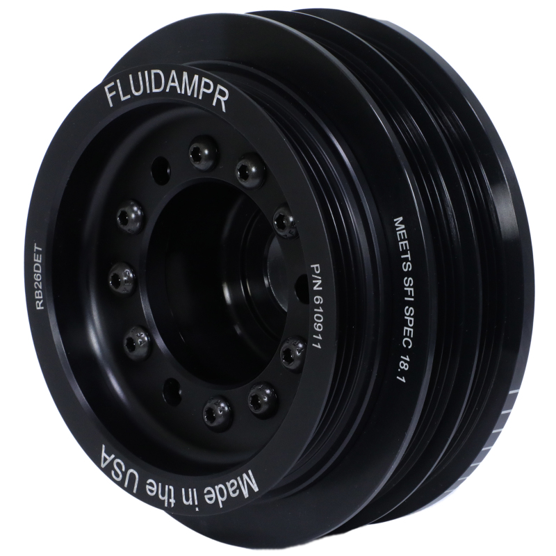Fluidampr Nissan RB26DET Phase-2 BCNR33 GT-R / BNR-34 GT-R Steel Internally Balanced Damper thumbnail 6