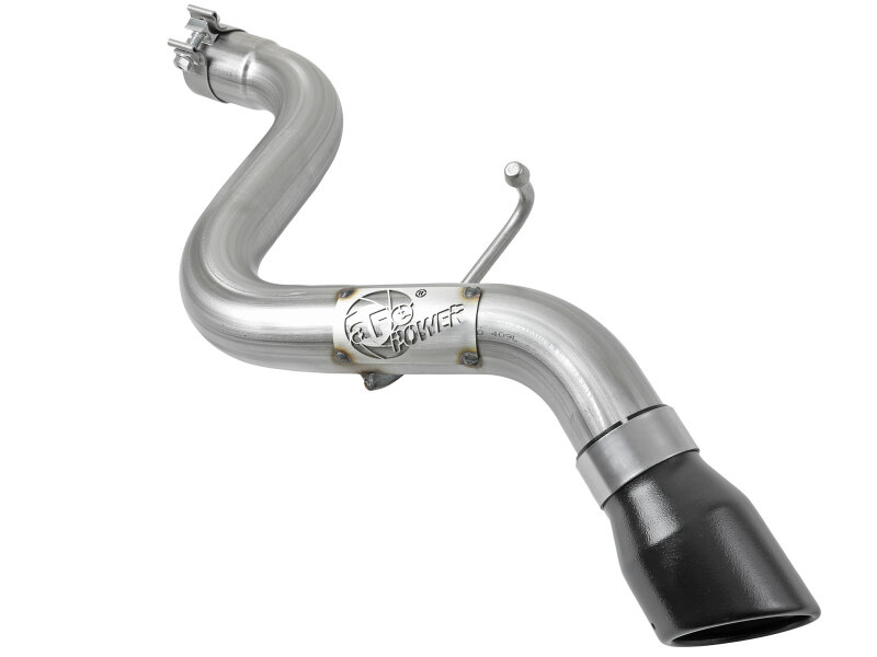 aFe MACH Force-Xp Axle-Back Exhaust System w/Black Tip 18-20 Jeep Wrangler L4-2.0T / V6-3.6L thumbnail 2