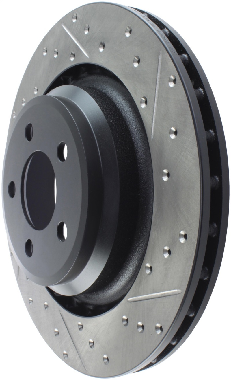 StopTech SportStop 06-09 Chrysler SRT-8 Rear Left Drilled & Slotted Rotor thumbnail 5