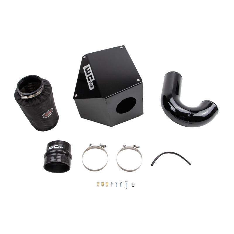 Wehrli 98.5-02 Cummins 5.9L 4in Intake Kit - Gloss White