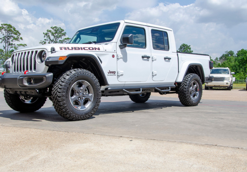 N-Fab Nerf Step 2019 Jeep Wrangler JT 4DR Truck Full Length - Tex. Black - 3in thumbnail 3