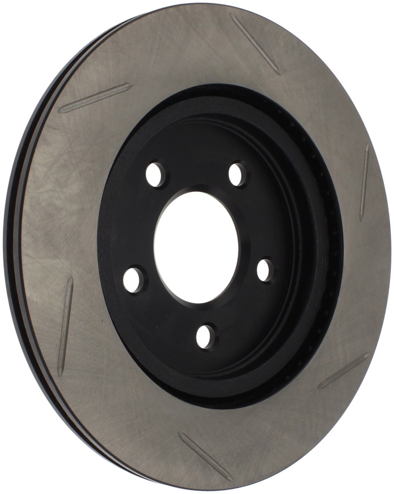 StopTech Power Slot 05-10 Mustang V6/4.0L / GT V8-4.6L Rear Right Slotted Rotor thumbnail 4