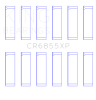 King Engine Bearings Porsche 911/914 2.0L/2.2L (Size .026) Connecting Rod Bearings (Set of 6) thumbnail 4