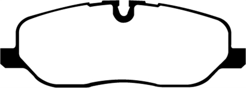 EBC 05-10 Land Rover LR3 4.4 Yellowstuff Front Brake Pads thumbnail 7