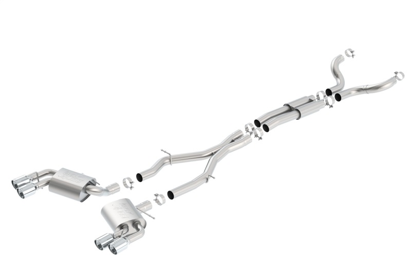 Borla Chevy 16-17 Camaro 6.2L ATAK Catback w/ Dual Tips (NPP) Dual Split Rear Exit thumbnail 3