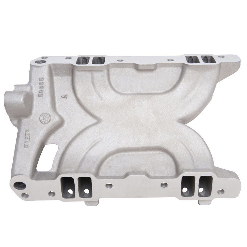 Edelbrock Manifold Torker II Pontiac 389/455 for STD Flange Tb thumbnail 6
