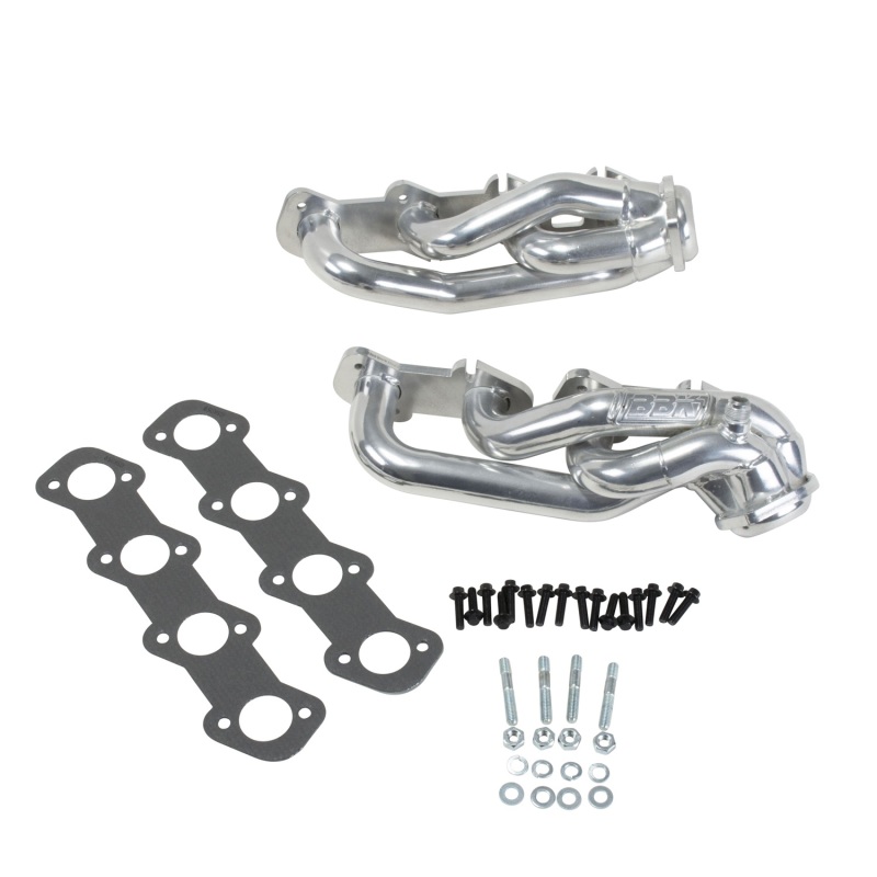 BBK 97-03 Ford F Series Truck 4.6 Shorty Tuned Length Exhaust Headers - 1-5/8 Silver Ceramic thumbnail 2