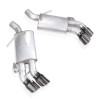 Stainless Works 16-21 Camaro SS 3in Redline Factory Connect Axle Back w/Valve - 4in Quad Black Tips thumbnail 3