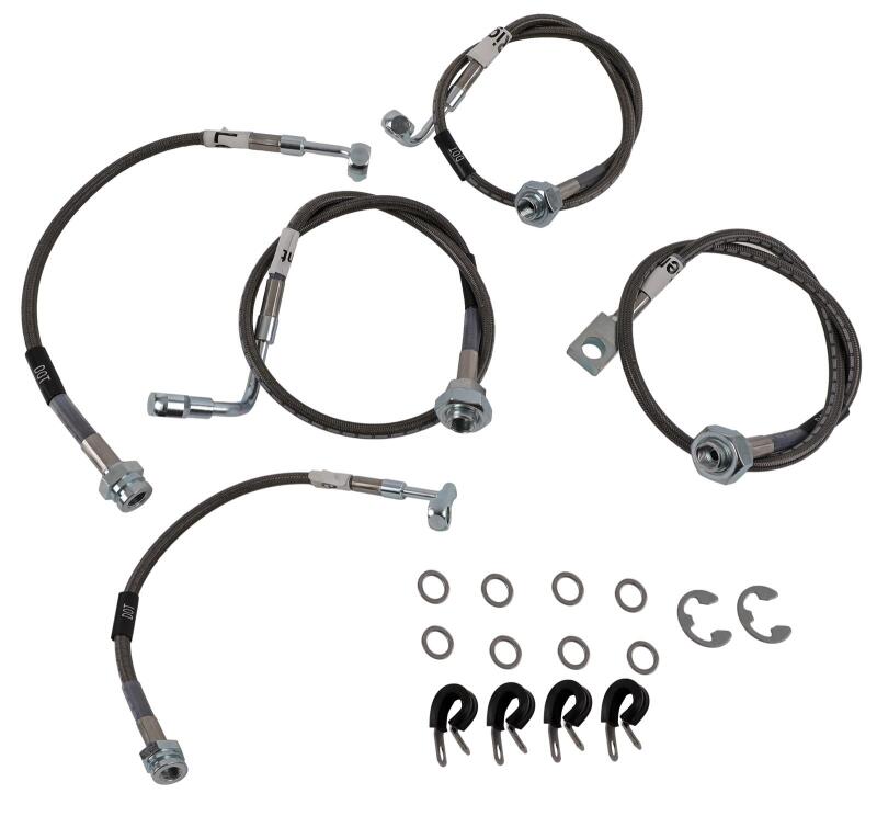 Russell Performance 99-06 GM Silverado/Sierra 1500 2WD with 6in-7in lift Brake Line Kit