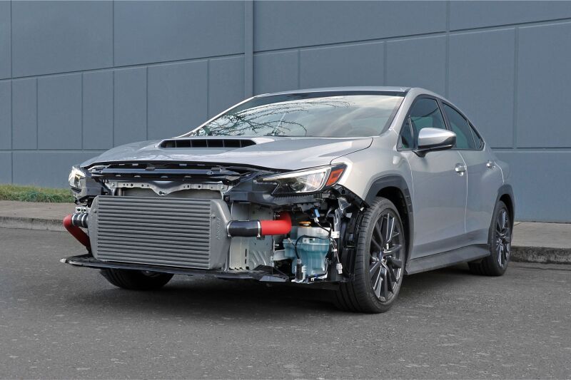 PERRIN 15-25 Subaru WRX/STI Large Size Front Mount Intercooler Core - Silver