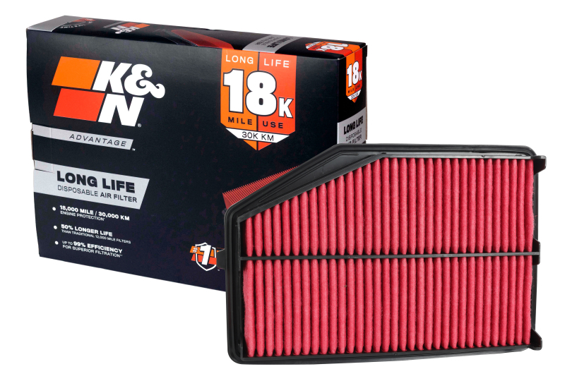 K&N Honda Cr-V L4-2.4L F/I 15-16 Air Filter thumbnail 3
