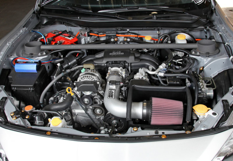K&N 13 Subaru BRZ 2.0L / 13 Scion FR-S 2.0L Silver 69 Series Typhoon Intake thumbnail 9