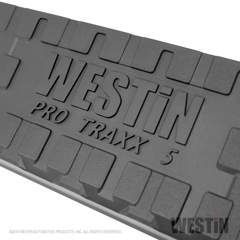 Westin 18-26 Jeep Wrangler JL Unlimited 4DR PRO TRAXX 5 Oval Nerf Step Bars - Textured Black thumbnail 6