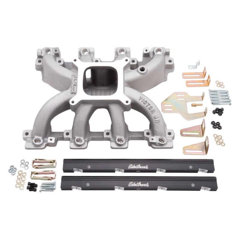 Edelbrock Manifold LS1 Victor Jr EFI w/ Fuel Rails for GM Gen III thumbnail 3