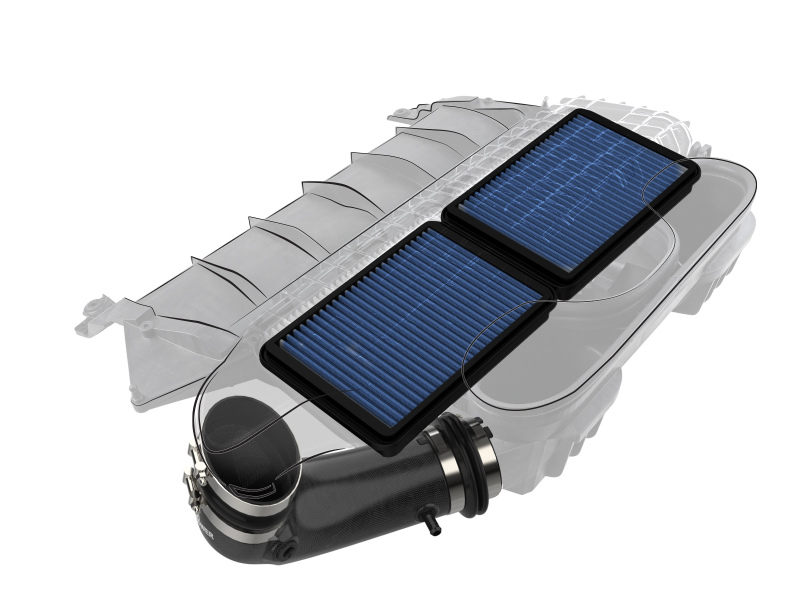 aFe Super Stock Carbon Fiber Pro 5R Induction System 2021 RAM 1500 TRX V8-6.2L SC thumbnail 4