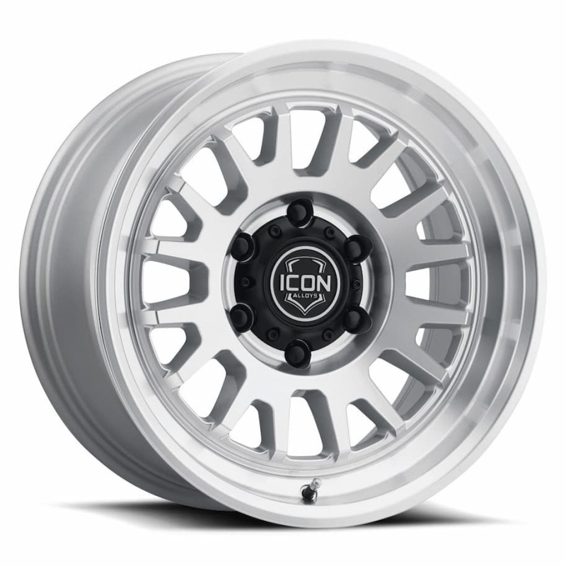 ICON Alloys Anza Silver Machined - 17x8.5 / 6x135 / 6mm / 5in BS