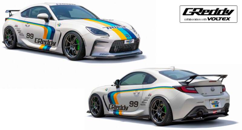 GReddy 2022+ Subaru BRZ X VOLTEX Aero Kit Front Under Spoiler CFRP thumbnail 3