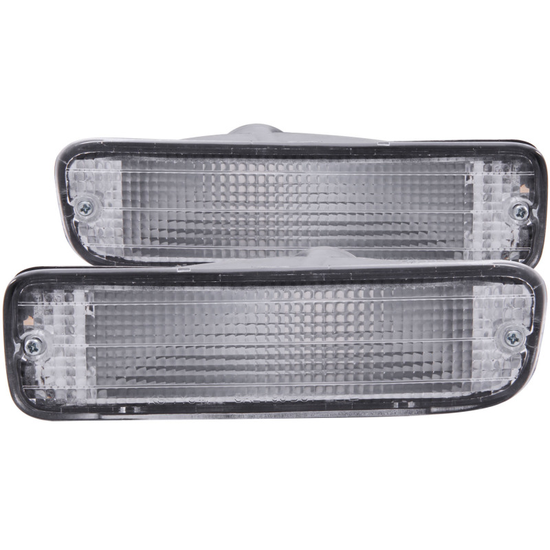 ANZO 1995-1997 Toyota Tacoma Euro Parking Lights Chrome thumbnail 3