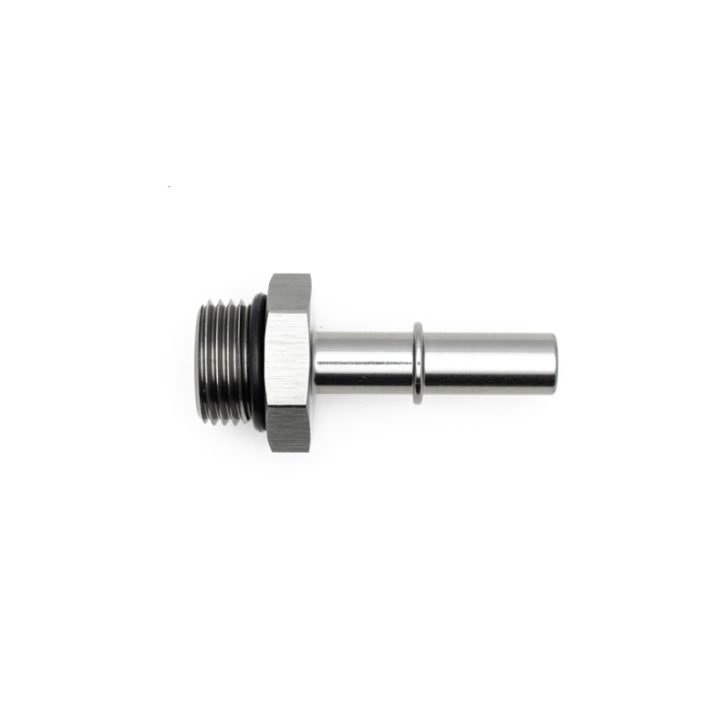 DeatschWerks 8AN ORB Male to 3/8in Male EFI Quick Connect Adapter - Anodized Matte Black thumbnail 6