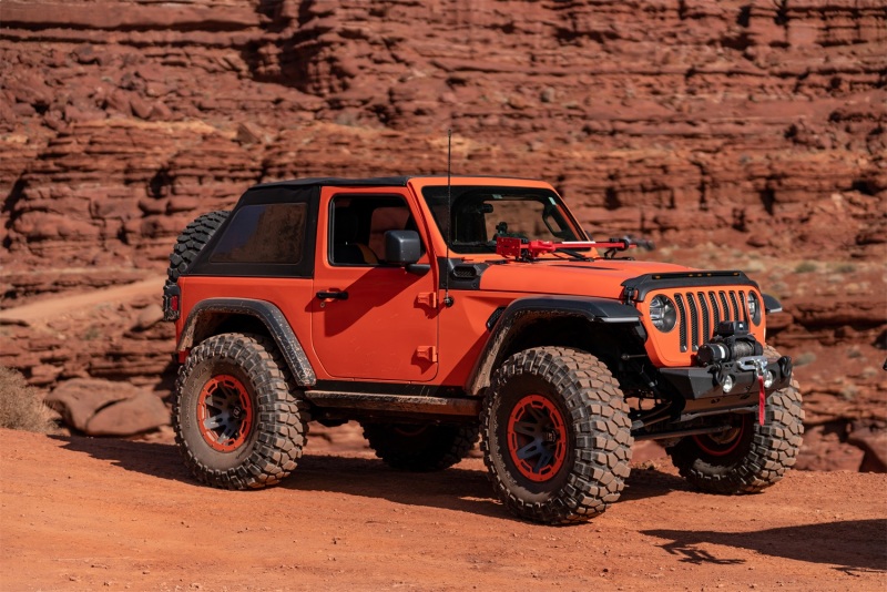 Rampage 2018-2022 Jeep Wrangler (JL) Frameless Trail Plus Top Kit - Black thumbnail 3