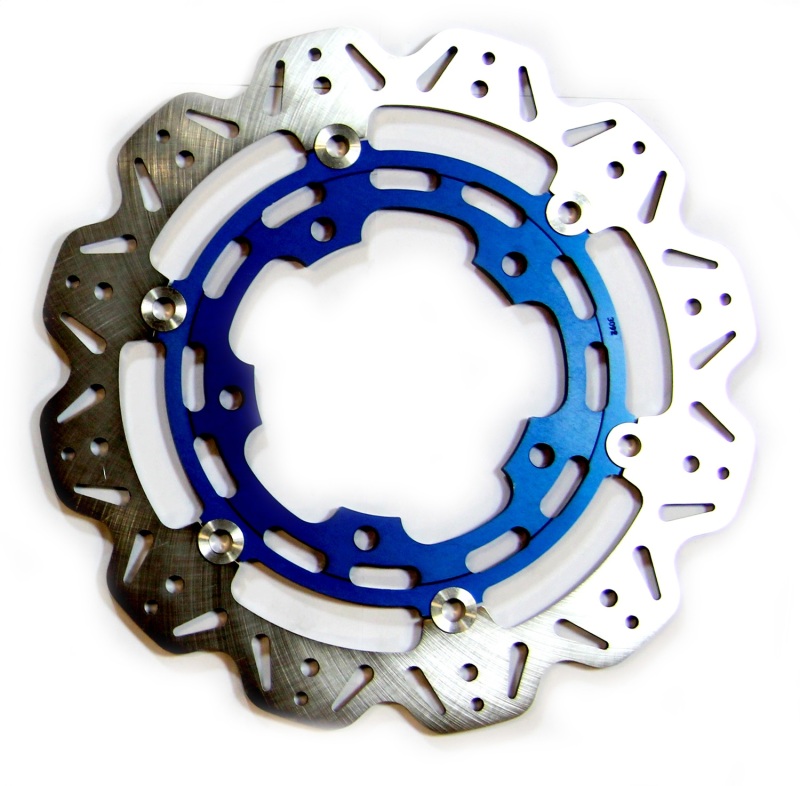 EBC 07-09 Suzuki DL 650 V-Strom Front Left/Right Vee Floating Blue Rotor