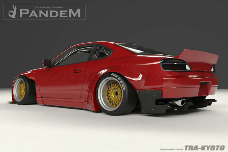 GReddy 1999-2002 Nissan Silvia Full Rocket Bunny S15 Pandem Aero Kit thumbnail 3