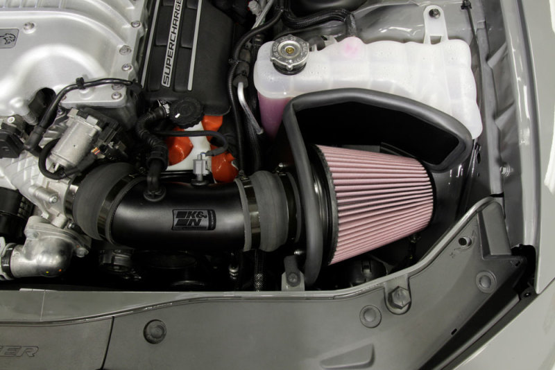 K&N 2017 Dodge Challenger Hellcat SC V8-6.2L F/l Typhoon Air Intake thumbnail 9